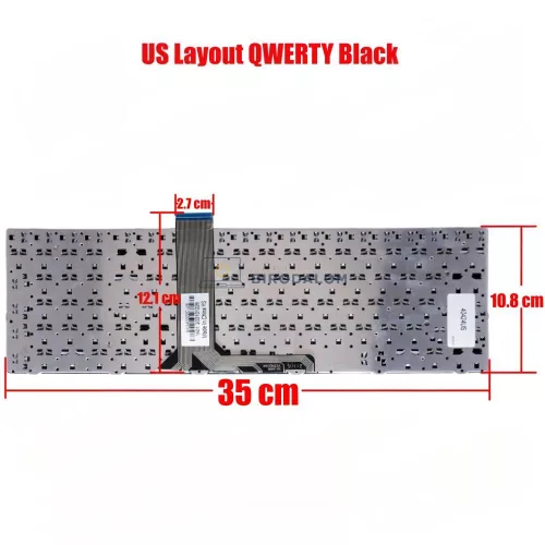 MSI GE60, GE70, GP60, GP70, CR61, CR70, CX70, CX61, GX780, MS-16GA, MS-16GB gyári billentyűzet (US kiosztás)