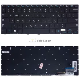   Samsung 730U3E, NP730U3E, 740U3E, NP740U3E gyári billentyűzet (GR kiosztás, háttérvilágítással)