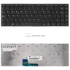 Lenovo Yoga 2 13, A2-13, Yoga 3 14, E31-70, E31-80, U31-70, 500S-13ISK, 700-14 gyári billentyűzet (ES kiosztás, keret nélküli, fekete)