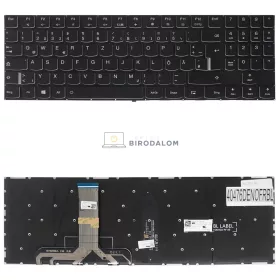   Lenovo Legion Y540-15IRH, Y540-15IRH-PG0, Y540-17IRH, Y7000, Y7000P gyári billentyűzet (DE kiosztás, háttérvilágítással)