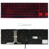 Lenovo Legion Y520-15IKB, Y720-15IKB, Y540-15IRH, Y530-15ICH, Yoga Y520, R720 gyári billentyűzet (US kiosztás, piros háttérvilágítással)