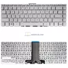 HP Pavilion 14-BS, 14-BS000, 14T-BA, 14M-BA, 14-CB, 14-BK, 14-BW, 240 G6 gyári billentyűzet (ES kiosztás, ezüst)