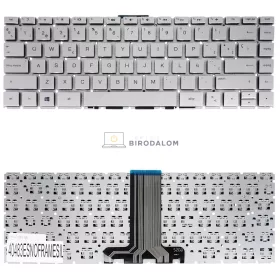   HP Pavilion 14-BS, 14-BS000, 14T-BA, 14M-BA, 14-CB, 14-BK, 14-BW, 240 G6 gyári billentyűzet (ES kiosztás, ezüst)