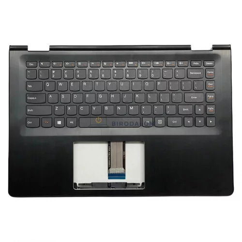 Lenovo IdeaPad Yoga 500-14IBD, 500-14IHW, 500-14ACL, 500-14ACZ, Flex 3 1470, Flex 3 1480 gyári billentyűzet tálcával (US kiosztás)
