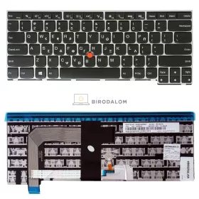   Lenovo ThinkPad T460S, T470S gyári billentyűzet (GR kiosztás, ezüst)