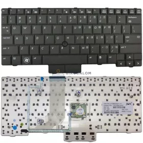   HP EliteBook 2540p gyári billentyűzet (US kiosztás, fekete)