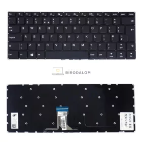   Lenovo Yoga 510-14AST, 510-14IKB, 510-14ISK, 710-14IKB, Flex 4-1470, IdeaPad 310s-14 gyári billentyűzet keret nélkül (UK kiosztás)