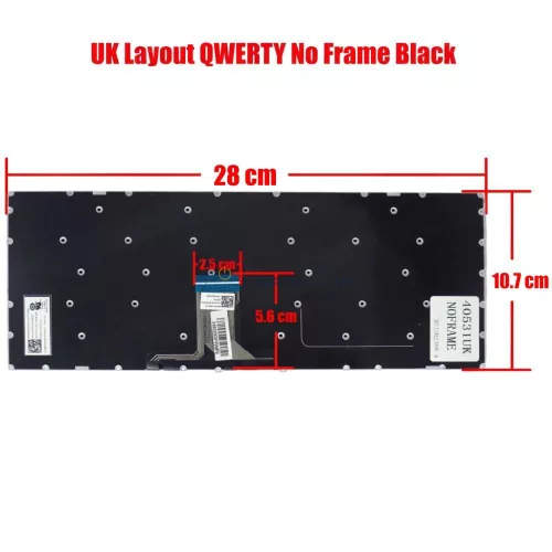 Lenovo Yoga 510-14AST, 510-14IKB, 510-14ISK, 710-14IKB, Flex 4-1470, IdeaPad 310s-14 gyári billentyűzet keret nélkül (UK kiosztás)