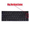 Lenovo Yoga 510-14AST, 510-14IKB, 510-14ISK, 710-14IKB, Flex 4-1470, IdeaPad 310s-14 gyári billentyűzet keret nélkül (UK kiosztás)