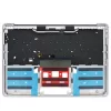 Apple MacBook Pro 13" A1708 gyári billentyűzet top case-szel (US kiosztás, háttérvilágítással, ezüst