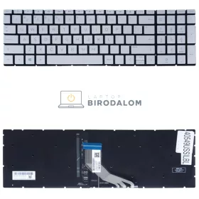 HP Pavilion 15-DA, 15-DB, 15-CS, 15-EC, 17-by, 250 G8, Spectre x360 15 gyári billentyűzet (US kioszt