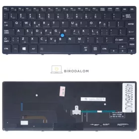   Toshiba Portege Z20T-B, Z20T-B2110, Z20T-B2111, Z20T-B2112 gyári billentyűzet (GR kiosztás, háttérvilágítással)