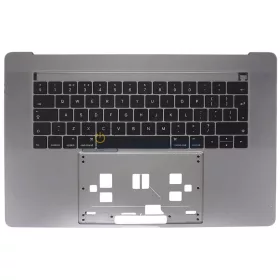 Apple MacBook Pro Retina 15" A1707 gyári billentyűzet (UK kiosztás, Space Grey, TouchBar, 2016-2017)