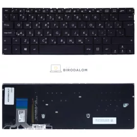   Asus ZenBook UX330CA, UX330CAK, UX330U, UX330UA, UX330UAK gyári billentyűzet (GR kiosztás, háttérvilágítással)