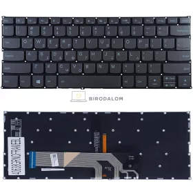  Lenovo ThinkBook 13S-IWL, 13S-IML, 14-IML, 14S-IWL, Yoga C640, IdeaPad S530 gyári billentyűzet (GR kiosztás, háttérvilágítással, keret nélkül)