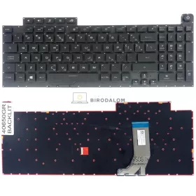   Asus ROG Strix G731GT, G731GU, G731GW, G731G gyári billentyűzet RGB háttérvilágítással (GR kiosztás)