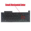 Asus ROG Strix G731GT, G731GU, G731GW, G731G gyári billentyűzet RGB háttérvilágítással (GR kiosztás)