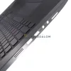 Asus ROG GX700V, GX700VO, G701VI, G701VO, G701VIK gyári billentyűzet palmresttel (GR kiosztás, hátté