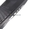 Asus ROG G701VI, ROG G701VIK, GX700VO gyári billentyűzet tenyértámasszal (US kiosztás, háttérvilágít