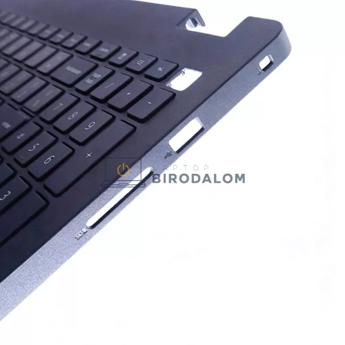 Dell Vostro 15 3500, 3501, Inspiron 3501, 3505 gyári billentyűzet palmresttel (US kiosztás, szürke)