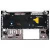 HP EliteBook 850 G7, 850 G8, 855 G7, 855 G8, 845 G7 gyári billentyűzet palmresttel (US, háttérvilágítással, pointeres, ezüst)