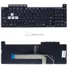 Asus TUF Gaming F15 FA506, FX506, F17 FX706, FA706 gyári billentyűzet (US kiosztás, háttérvilágítással)