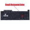 Asus TUF Gaming F15 FA506, FX506, F17 FX706, FA706 gyári billentyűzet (US kiosztás, háttérvilágítással)