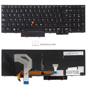   Lenovo ThinkPad T570, ThinkPad T580, ThinkPad P51S, ThinkPad P52S gyári billentyűzet (ES kiosztás, háttérvilágítással)