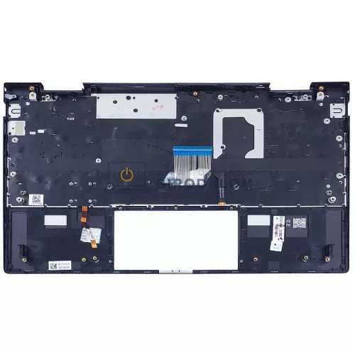 HP Envy x360 13-AY, 13Z-AY000, 13Z-AY100 gyári billentyűzet palmresttel (US kiosztás, háttérvilágítá