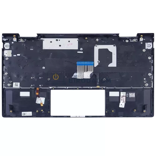 HP Envy x360 13-AY, 13Z-AY000, 13Z-AY100 gyári billentyűzet palmresttel (US kiosztás, háttérvilágítá