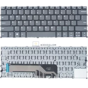   Lenovo IdeaPad 5 14IIL05, 5 14ITL05, Flex 5 14ARE05, Flex 5 14IIL05 gyári billentyűzet (US kiosztás, szürke)