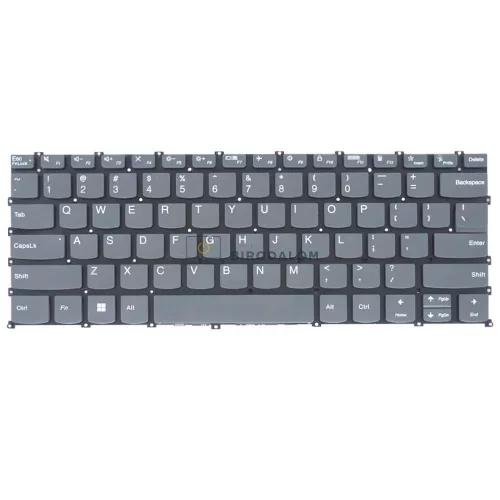Lenovo IdeaPad 5 14IIL05, 5 14ITL05, Flex 5 14ARE05, Flex 5 14IIL05 gyári billentyűzet (US kiosztás, szürke)