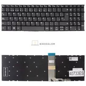   Lenovo IdeaPad 5-15IIL05, 5-15ARE05, 5-15ITL05, 5-15ALC05, 3-15ALC6 gyári billentyűzet (ES kiosztás, szürke)