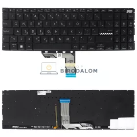 Asus Vivobook 15 Pro M3500 M3500Q M3500QC M6500 M6500QC M7600 gyári billentyűzet (GR görög kiosztás,
