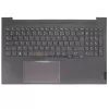 Lenovo Yoga Slim 7 Pro 16ACH6, IdeaPad 82QQ gyári billentyűzet palmresttel (FR kiosztás, háttérvilág