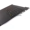 Lenovo Yoga Slim 7 Pro 16ACH6, IdeaPad 82QQ gyári billentyűzet palmresttel (FR kiosztás, háttérvilág