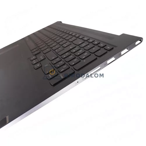 Lenovo Yoga Slim 7 Pro 16ACH6, IdeaPad 82QQ gyári billentyűzet palmresttel (FR kiosztás, háttérvilág