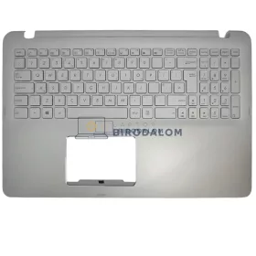   Asus Zenbook UX560, UX560UA, UX560U, Q504UA gyári billentyűzet (UK kiosztás, ezüst palmrest)