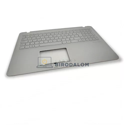 Asus Zenbook UX560, UX560UA, UX560U, Q504UA gyári billentyűzet (UK kiosztás, ezüst palmrest)