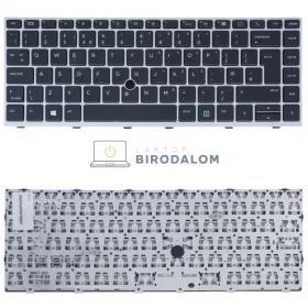HP EliteBook 840 G5/G6, 846 G5, 746 G5, 745 G5, mt45 gyári billentyűzet (UK kiosztás, pointer nélkül