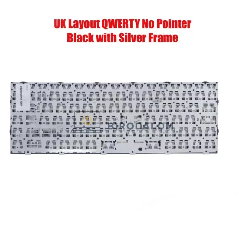 HP EliteBook 840 G5/G6, 846 G5, 746 G5, 745 G5, mt45 gyári billentyűzet (UK kiosztás, pointer nélkül