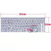 Toshiba / Dynabook Satellite Pro C50-H, C50-J sorozat gyári billentyűzet (UK kiosztás)