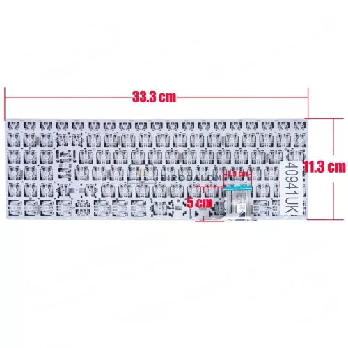 Toshiba / Dynabook Satellite Pro C50-H, C50-J sorozat gyári billentyűzet (UK kiosztás)