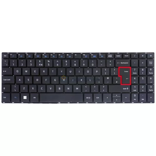 Toshiba / Dynabook Satellite Pro C50-H, C50-J sorozat gyári billentyűzet (UK kiosztás)