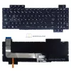 Asus ROG Strix GL503, GL703, GL703V, GL703VD, GL703GE, GL703GM, GL703G gyári billentyűzet (US kiosztás, RGB háttérvilágítással)