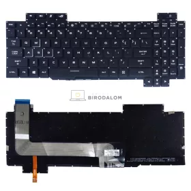   Asus ROG Strix GL503, GL703, GL703V, GL703VD, GL703GE, GL703GM, GL703G gyári billentyűzet (US kiosztás, RGB háttérvilágítással)