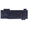 Asus ROG Strix GL503, GL703, GL703V, GL703VD, GL703GE, GL703GM, GL703G gyári billentyűzet (US kiosztás, RGB háttérvilágítással)