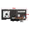Lenovo ThinkPad X1 Carbon Gen 5 20HQ, Gen 5 20HR, Gen 6 20KH, Gen 6 20KG gyári billentyűzet (US kiosztás, háttérvilágítással)