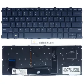   HP EliteBook x360 1030 G2, 1030 G3, 1030 G4 gyári billentyűzet (US kiosztás, háttérvilágítással)