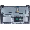 Lenovo IdeaPad 3-15ITL6, 3-15ALC6, 3 15ADA6 gyári billentyűzet palmresttel (US kiosztás, Arctic Gray)